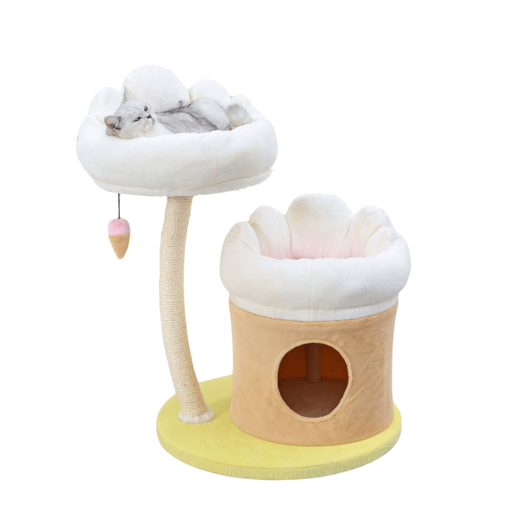 คอนโดแมว Catry รุ่น Cat Tree Ice Cream ไซส์ S รูปทรงไอศครีม